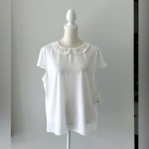 Elle Capped Sleeve Blouse
